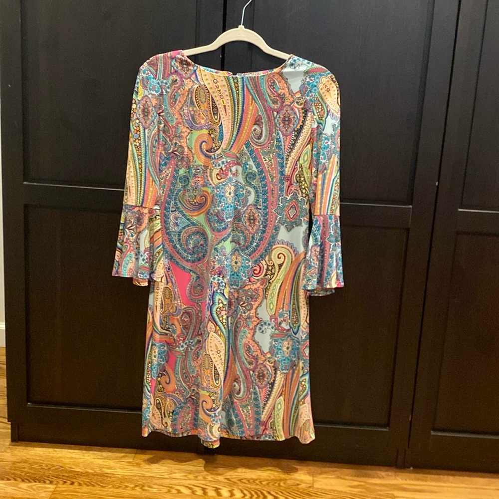 Women’s paisley dress.  Size 4.